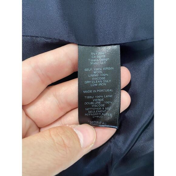 Nili Lotan Nathalia Jacket in Dark Navy - Picture 15 of 15